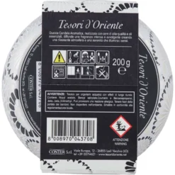 Tesori d'Oriente Muschio Bianco Candela Aromatica 200 g