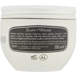 Tesori d'Oriente Muschio Bianco Crema Corpo Aromatica 300 ml