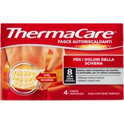 ThermaCare Fasce Autoriscaldanti per i Dolori della Schiena 4 Pezzi
