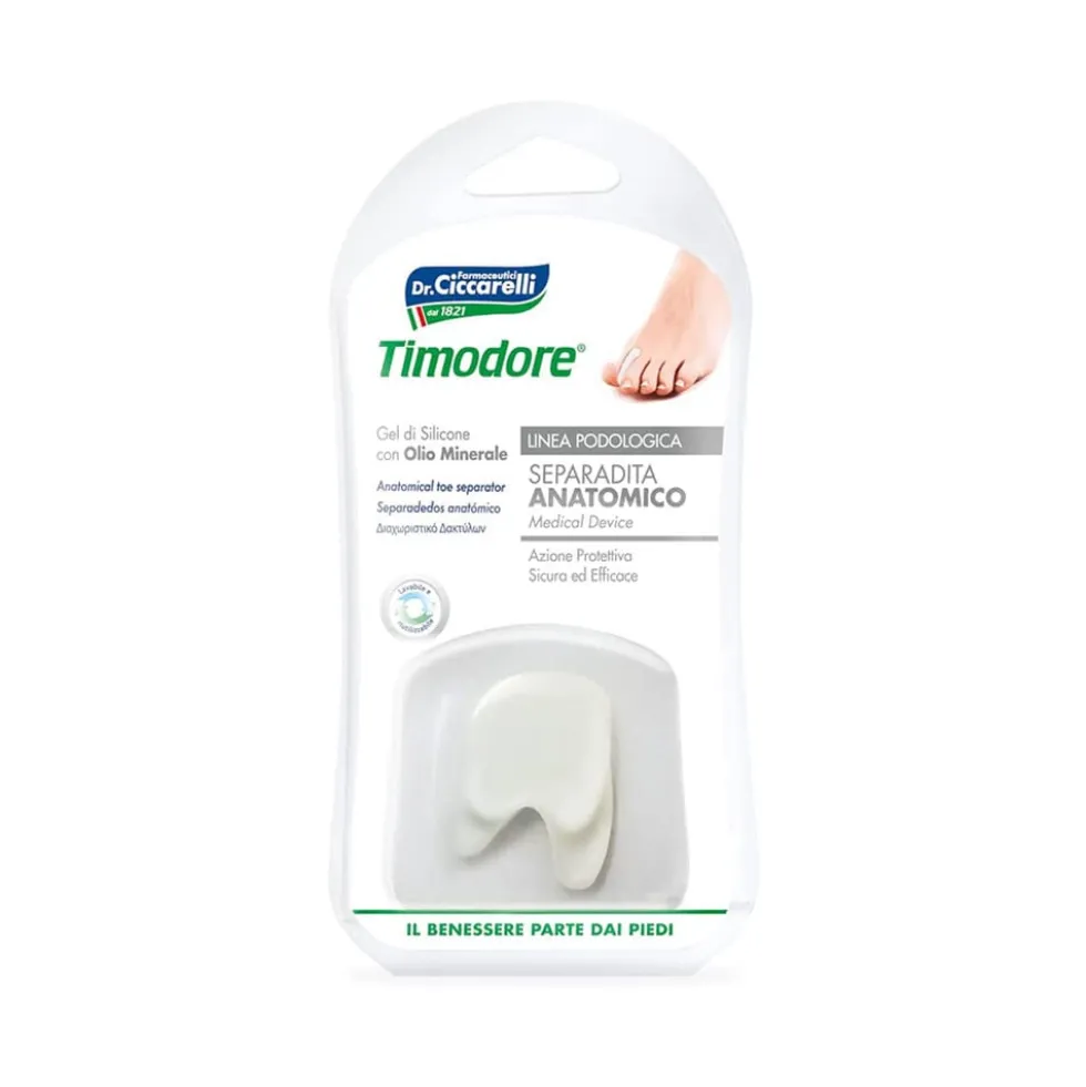 Timodore Separadita Anatomico Gel di Silicone