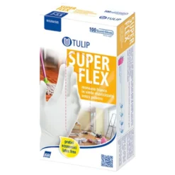 Tulip Guanti Vinile Monouso Senza Polvere Elasticizzati M 100 Pezzi