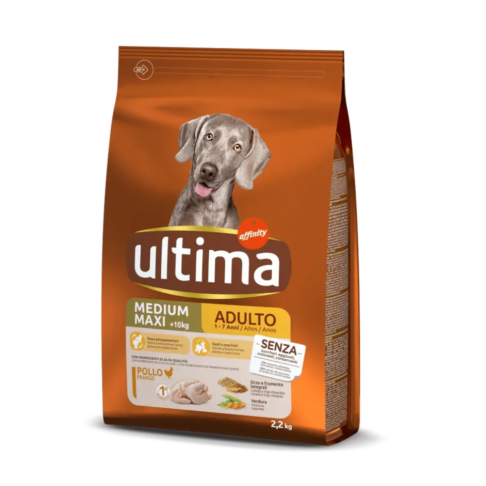 Ultima Dog Medium Maxi Adult Pollo 2,2 kg