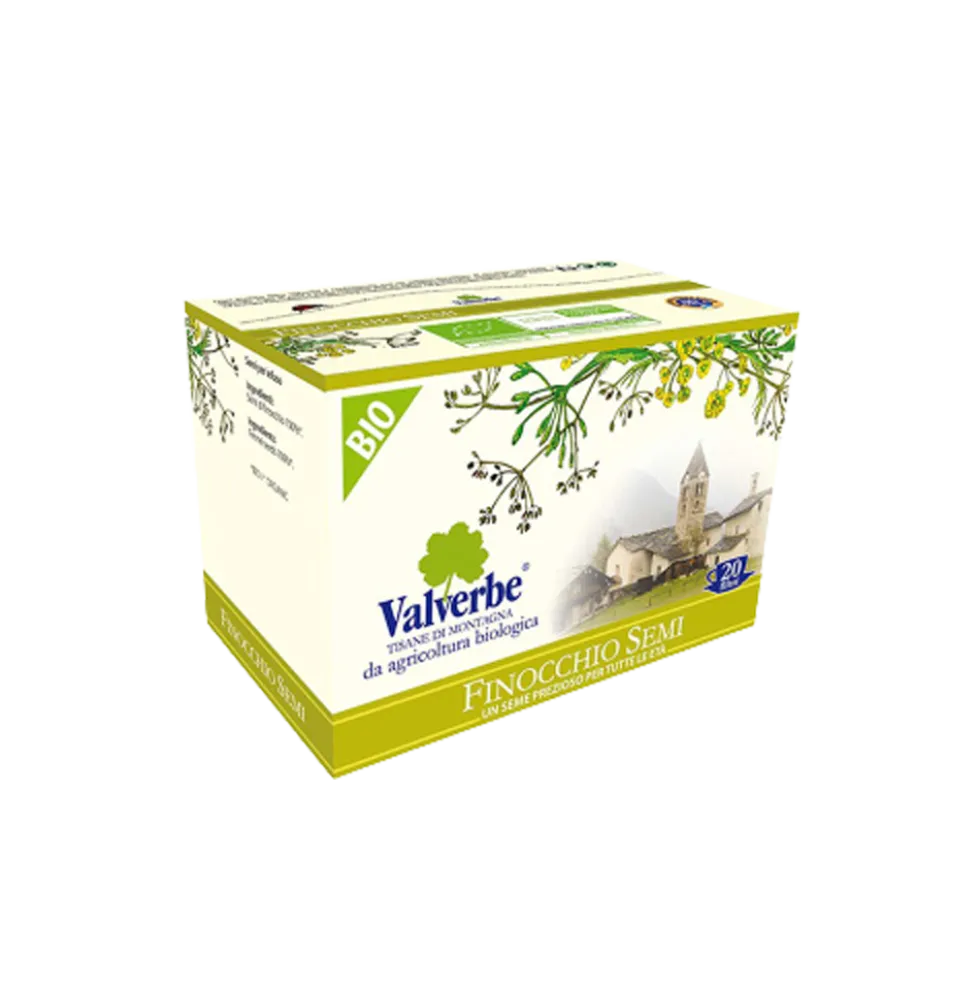 Valverbe Infuso Semi di Finocchio 20 Filtri