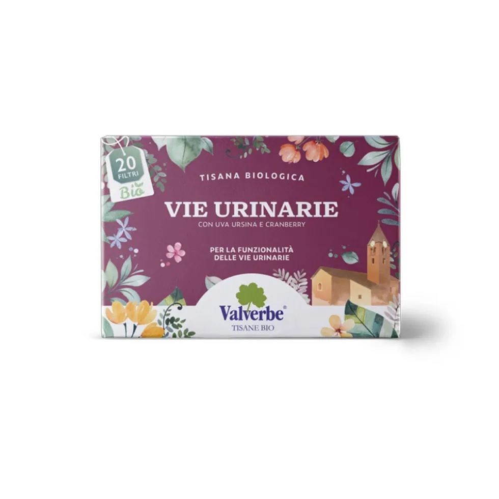 Valverbe Tisana Biologica Vie Urinarie 20 Filtri 30 g