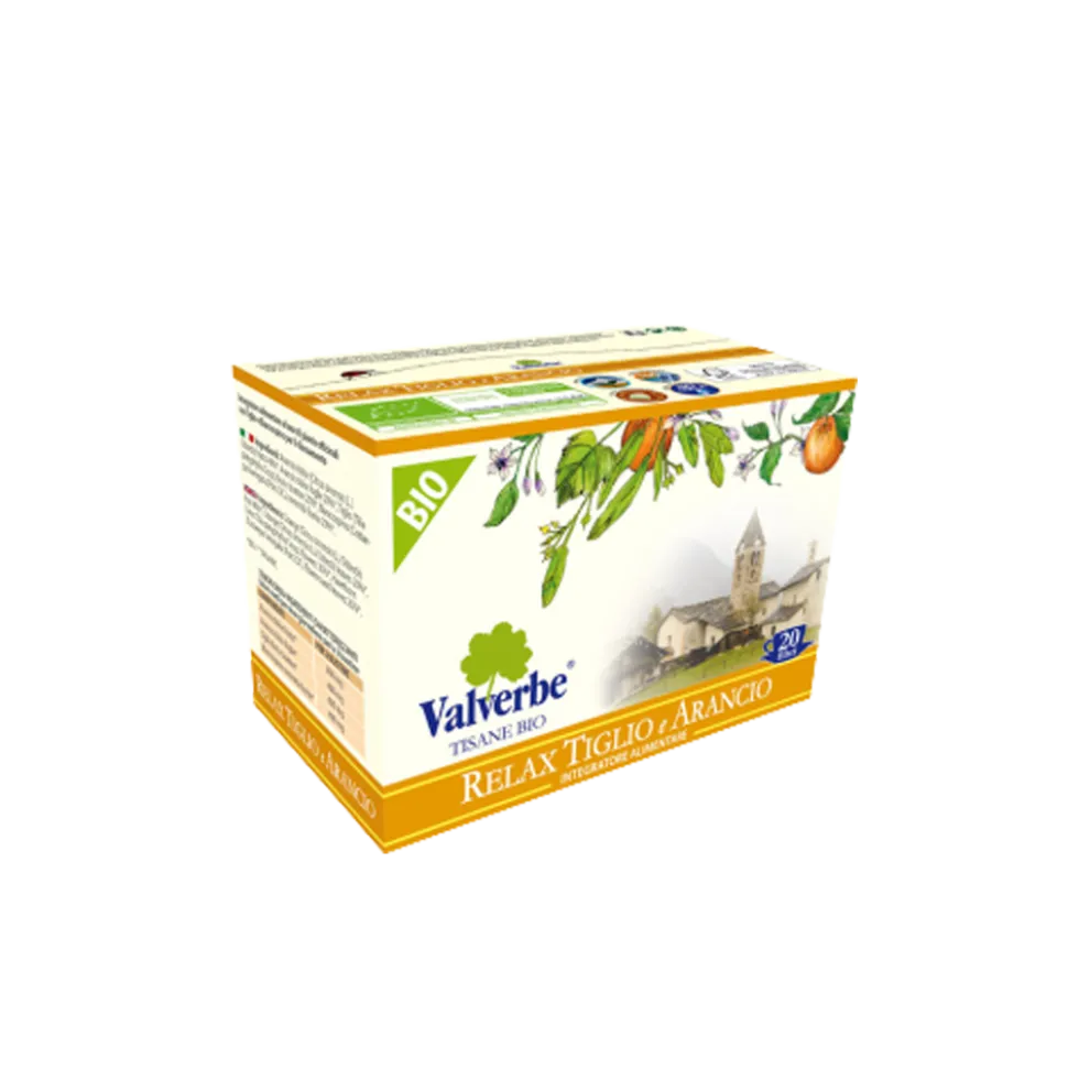 Valverbe Tisana Relax Tiglio e Arancio