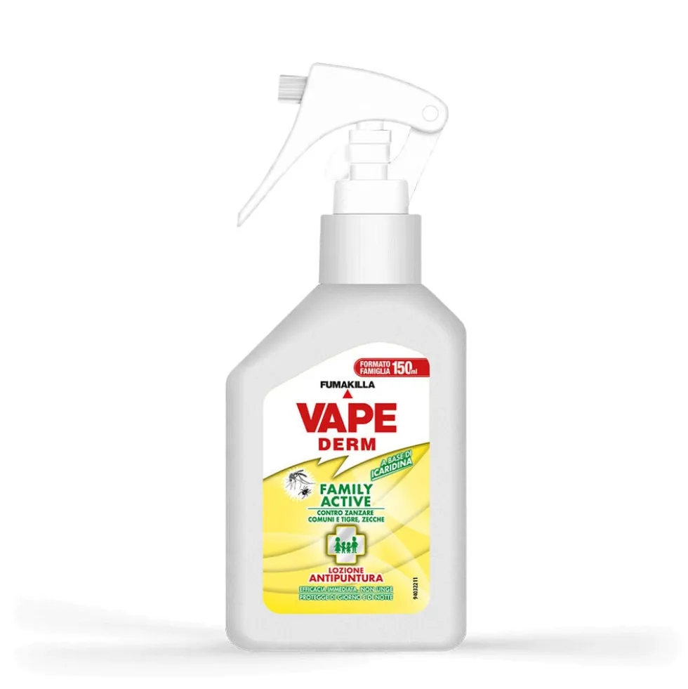 Vape Derm Family Active Lozione Antipuntura 150 ml