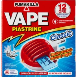 Vape Elettroemanatore Piastrine Classic + 10 Ricariche
