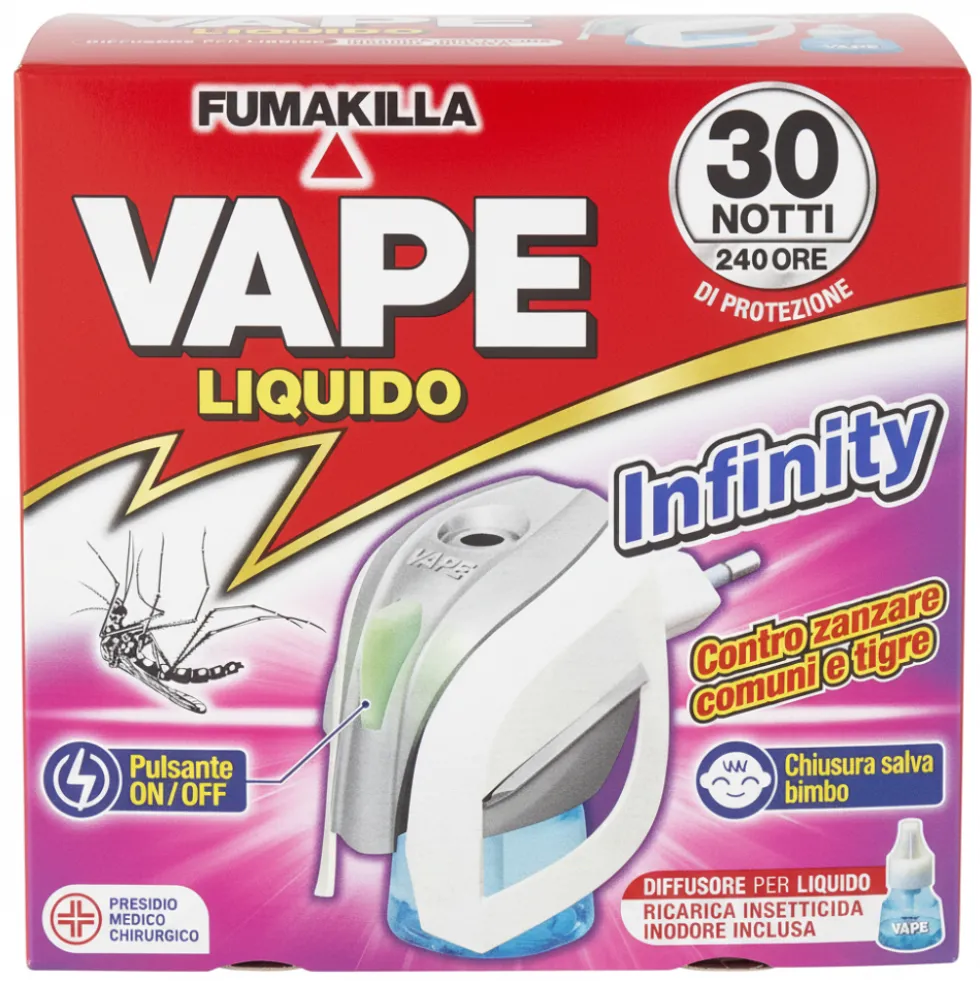 Vape Liquido Infinity Diffusore + Ricarica Inclusa 15 ml