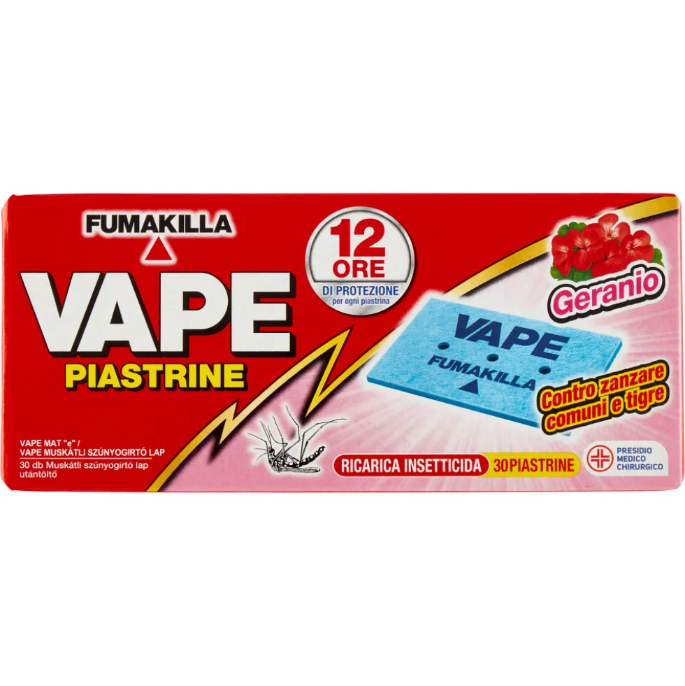 Vape Piastrine Profumate 30 Pezzi