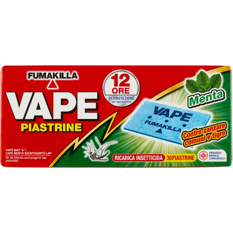 Vape Piastrine Profumate 30 Pezzi