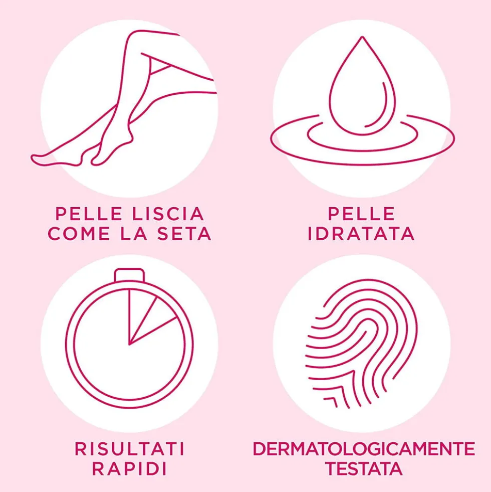 Veet Crema Sotto la Doccia Pelli Sensibili Silky Fresh Technology 150 ml