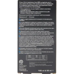 Veet Men Kit Crema Depilatoria per Parti Intime
