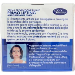 Venus Crema Prevenzione Rughe Primo Lifting Antiossidante Forte 50 ml