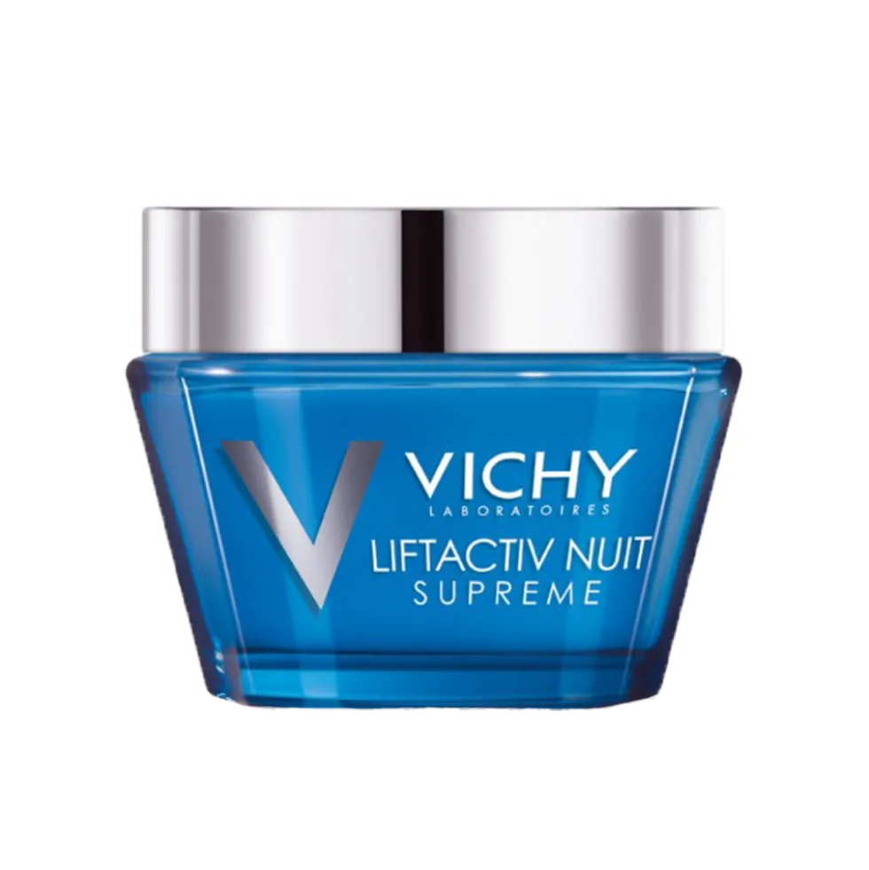 Vichy Liftactiv Crema Viso Notte Rigenerante e Lenitiva 50 ml