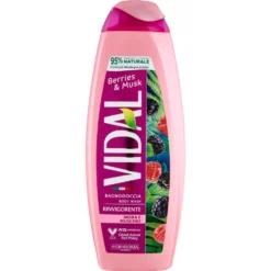 Vidal Berries & Musk Bagnodoccia Rinvigorente Mora e Muschio 500 ml
