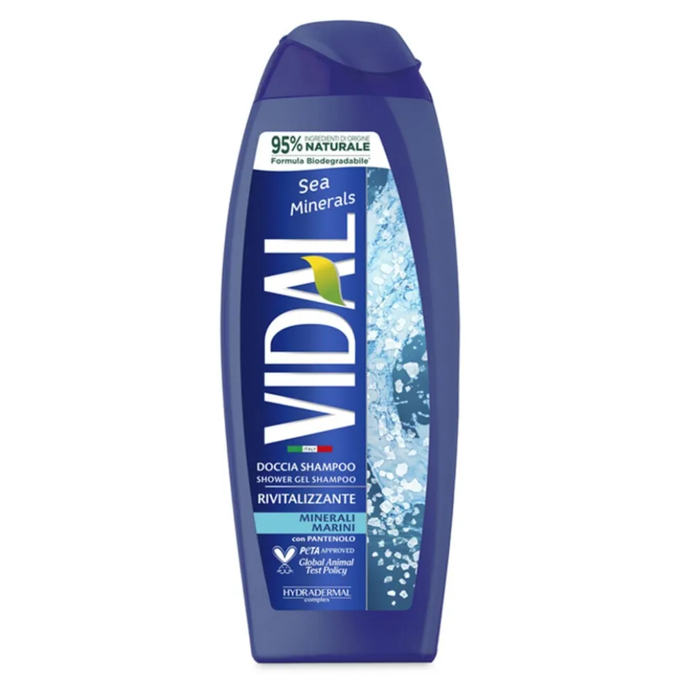 Vidal Minerali Marini Doccia-Shampoo 250ml