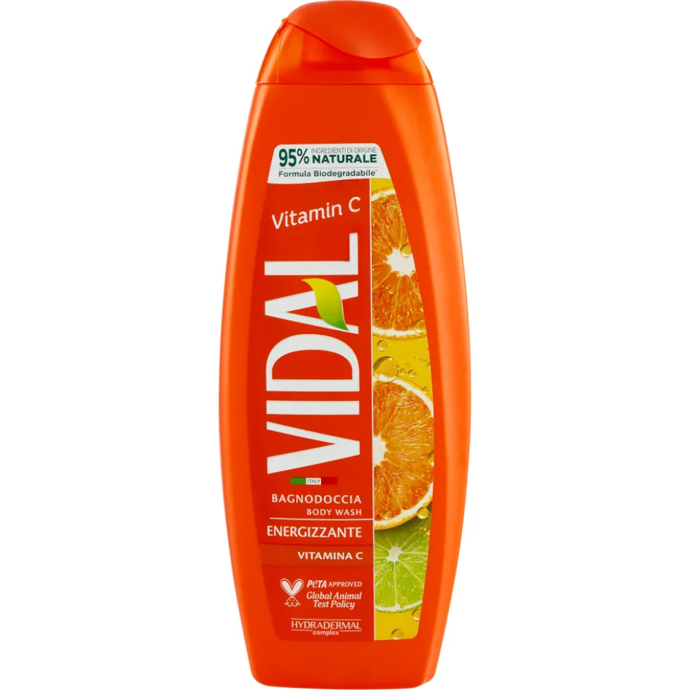 Vidal Vitamin C Bagnodoccia Energizzante Vitamina C 500 ml