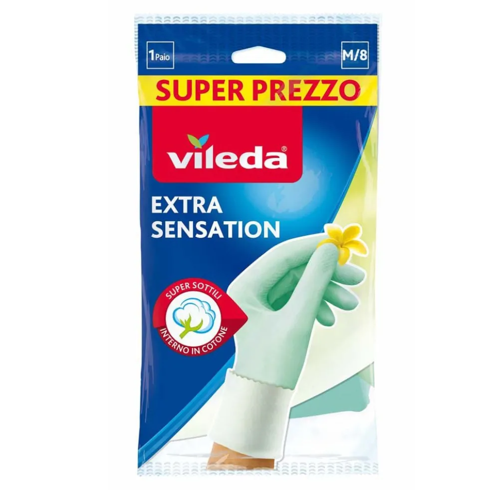 Vileda Guanti Extra Sensation M/8