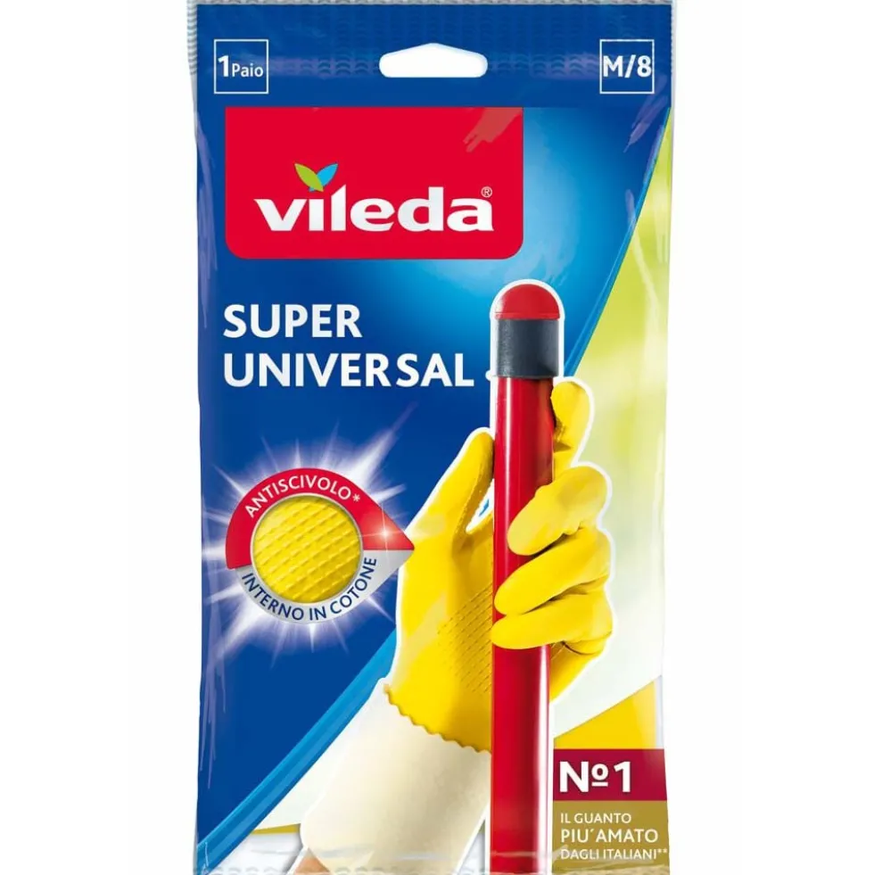 Vileda Guanti Super Universal M/8