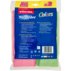 Vileda Microfibre Colors Panno Pavimenti 2 Pezzi