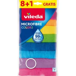 Vileda Microfibre Colors 8 Pezzi