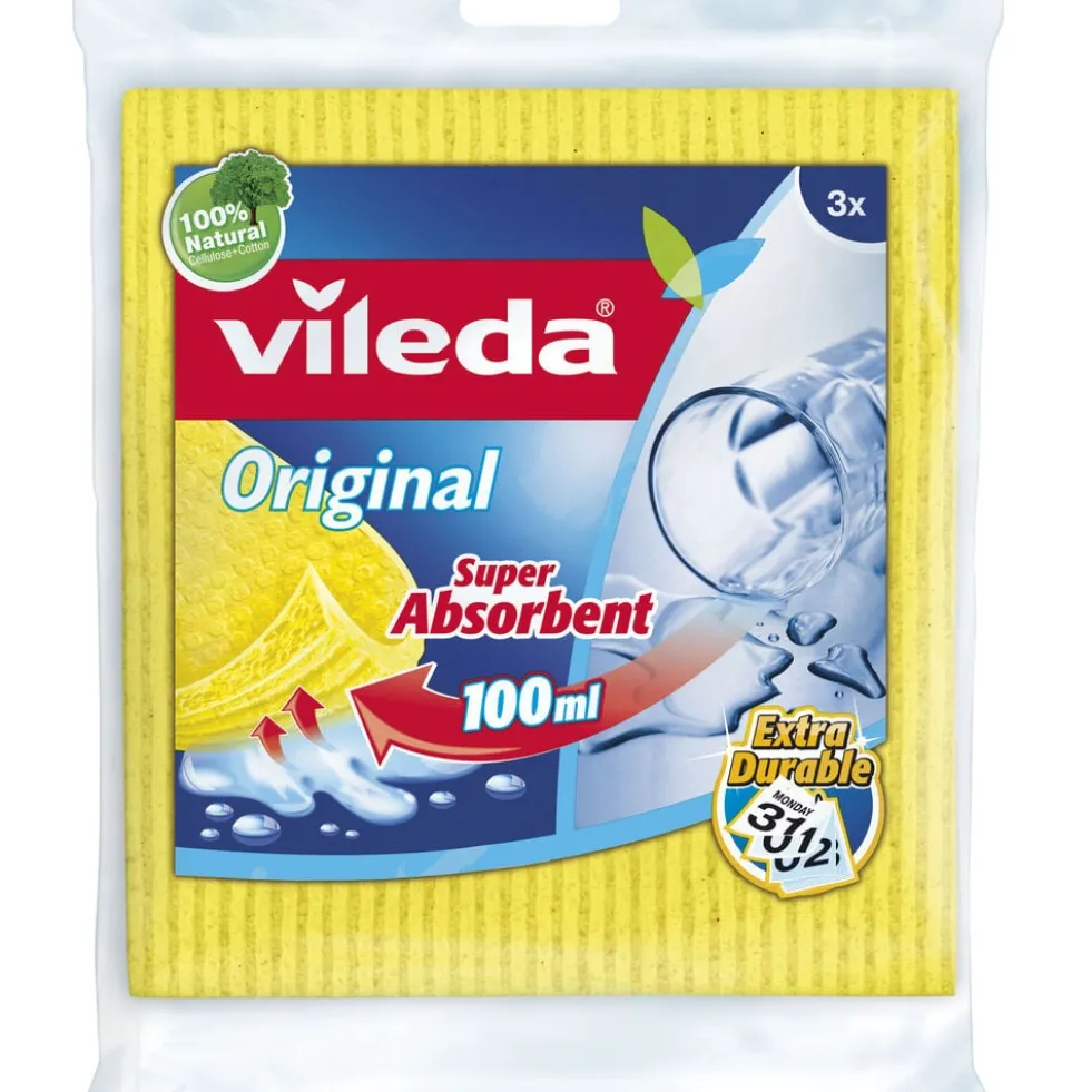 Vileda Pannospugna 3 Pezzi