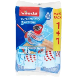 Vileda SuperMocio Ricambio 3Action Bipacco