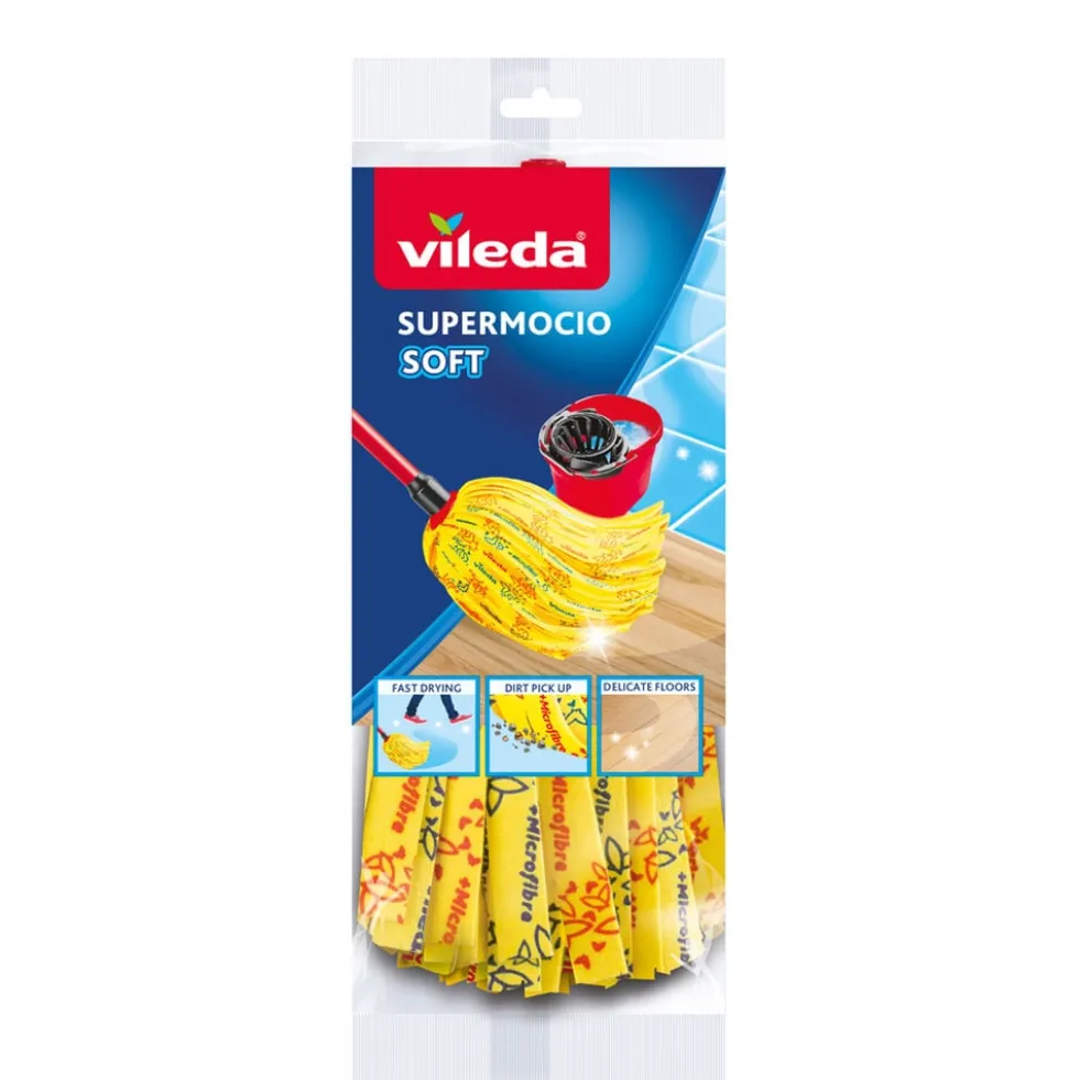 Vileda SuperMocio Soft Ricambio Giallo