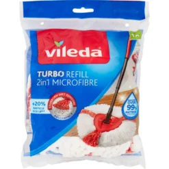 Vileda Turbo Ricambio 2in1 Fibre