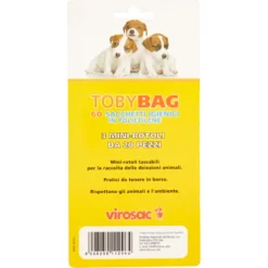 Virosac Tobybag Sacchetti Igienici in Polietilene 3 x 20 Pezzi