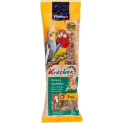 Vitakraft Kräcker Original + Miele & Eucalipto Parrocchetti 2 Pezzi 180 g