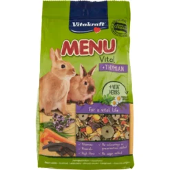 Vitakraft Menu Vital +Thymian Conigli Nani 1 kg