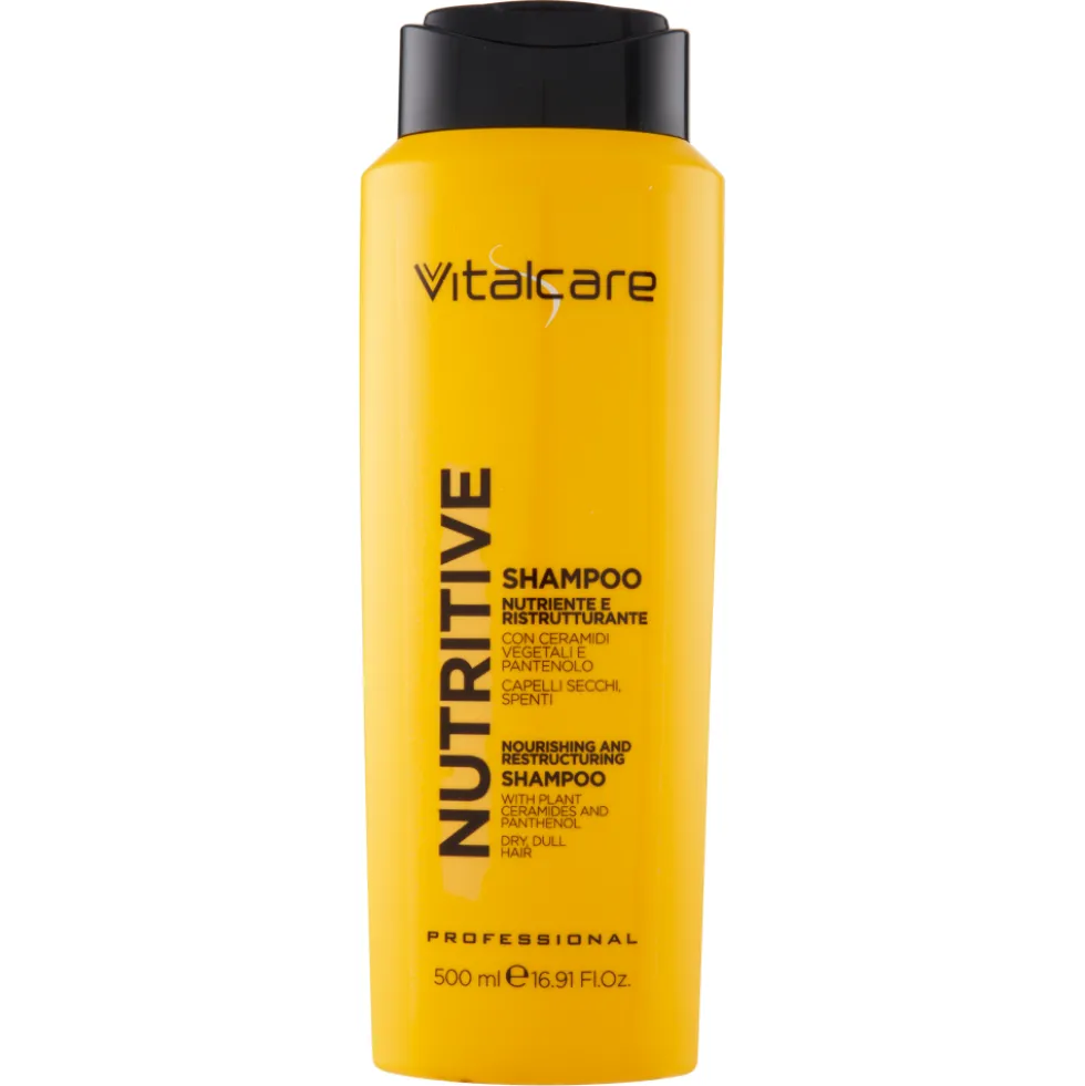 Vitalcare Professional Nutritive Shampoo Capelli Secchi e Sfibrati 500 ml