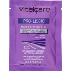 Vitalcare Pro Liscio Maschera Capelli Crespi 25ml