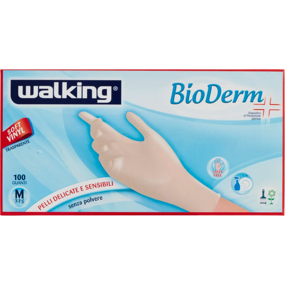 Walking BioDerm Taglia L 100 Guanti