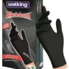 Walking Blackderm Guanti Nitrile Nero Taglia M 100 Pezzi