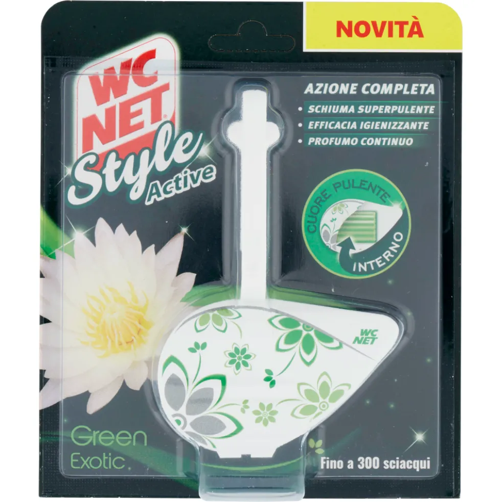 WC Net Style Active Green Exotic Tavoletta Wc