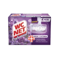 Wc Net Tavoletta Lavender Fresh 4 Pezzi