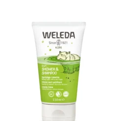Weleda Kids 2‑in‑1 Doccia & Shampoo Lime frizzante 150 ml