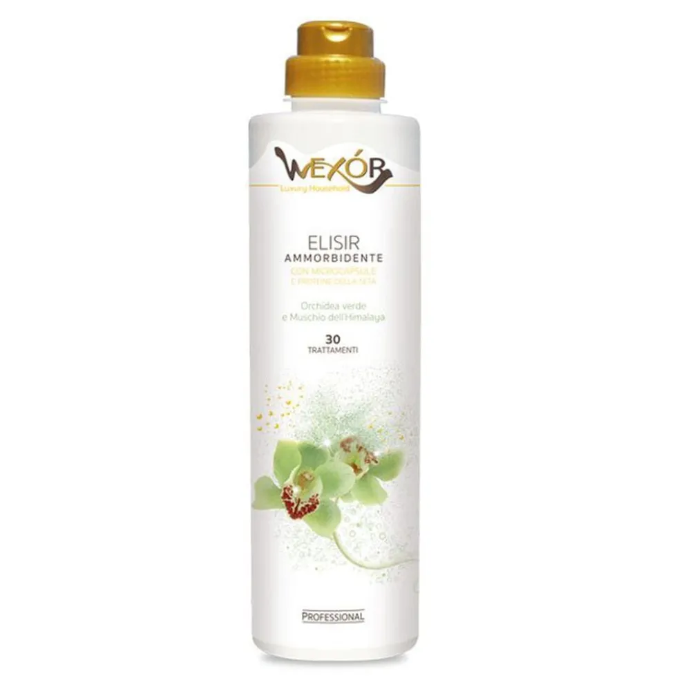 Wexor Elisir Ammorbidente Orchidea Verde e Muschio dell'Hymalaya 750 ml