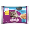 Whiskas Straccetti in Gelatina Selezione Pesce (1+ Anni) 4 Buste 85 g