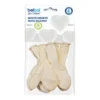 White Hearts Pastel Balloons 6 Pezzi