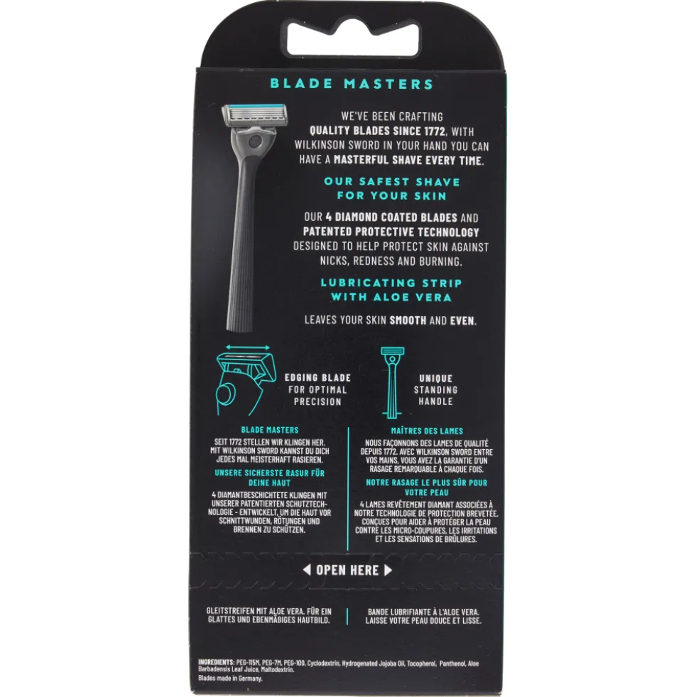 Wilkinson Sword Quattro Rasoio