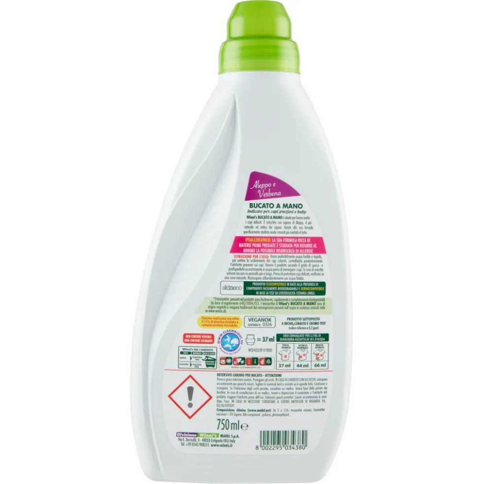 Winni's Detersivo Bucato a Mano 750 ml