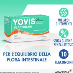 Yovis 25 Miliardi Fermenti Lattici Vivi 10 Flaconcini 10 ml